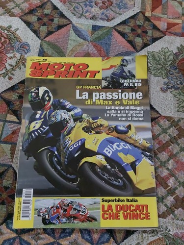 Rivista motosprint 20 del - rivista, n.