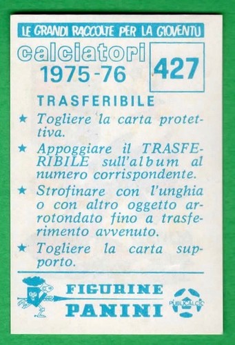Trasferibile calciatori panini - calciatori,