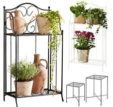 Fioriera Metallo Giardino Sedia Floreale Scaffale Piante Fiori Residenziale