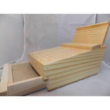 Cassettiera in legno porta PUNTE e FRESE orologi orologiaio attrezzature