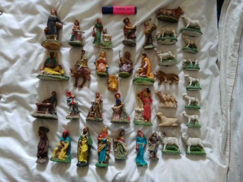 Rarissimo presepe popolare - , in