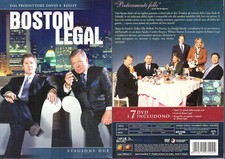 Box/cofanetto+7 dvd come nuovo BOSTON LEGAL - STAGIONE 2 (DUE) - BOX 7 DVD 