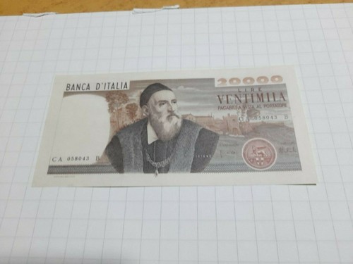 Banconota cartamoneta italia - banconota,