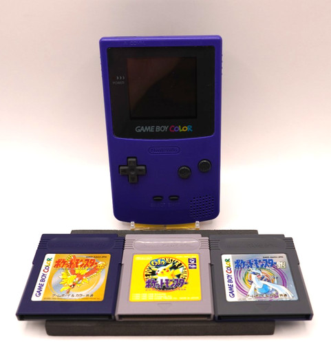 Nintendo game boy color purple - color,