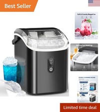 Macchina per il ghiaccio morbida Quick 6 minuti - perfetta per bar casa, campeggio e feste all'aperto