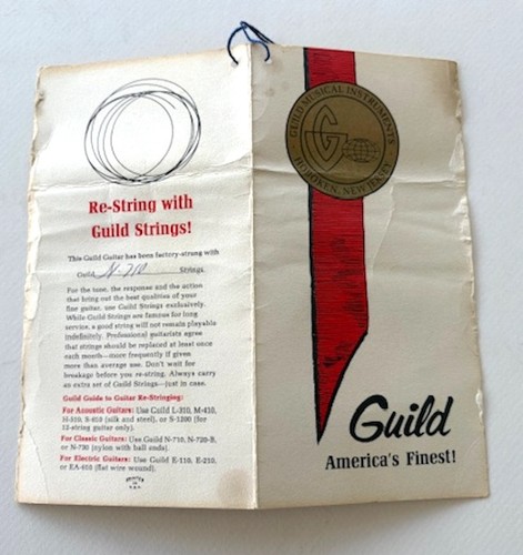 Chitarra vintage guild mark - vintage,