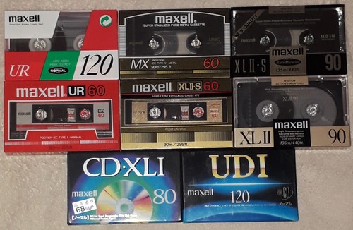 Audiocassette maxell nuove - 8,