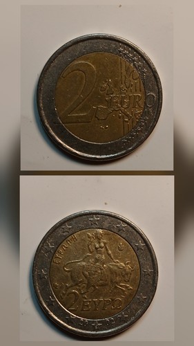Moneta euro grecia 2002 - euro,