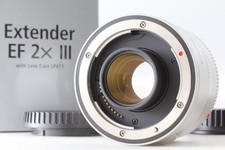 [CONFEZIONE INUTILIZZATA] Canon Extender EF 2x III Teleconverter Obiettivo EOS Custodia dal GIAPPONE