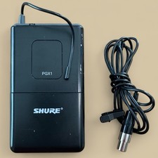 Shure PGX1 J6 Trasmettitore Wireless Bodypack 572-590mhz & Cavo Microfono WL93
