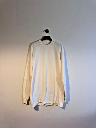 Felpa bianca rick owens - bianca,