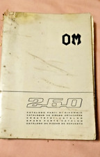 Catalogo Ricambi Fiat 260 / Om 260 (6x4) Stampa 1971