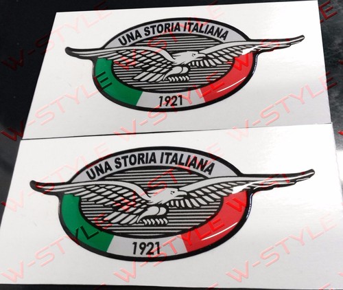 Coppia adesivi resinati moto - coppia,