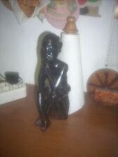 rara scultura in legno di