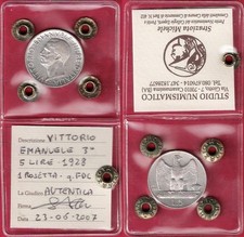 5 Lire 1928 Aquilino 1 rosetta