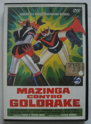 Dvd mazinga contro goldrake - contro,
