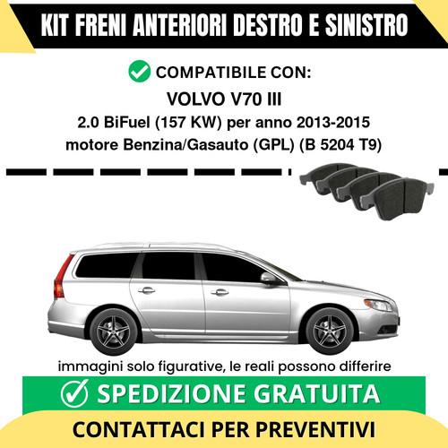 Pastiglie freno anteriori - freno,