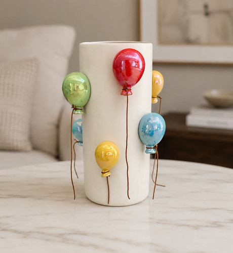 Divertente palloncino ceramica - divertente,