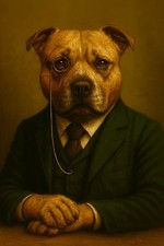 A4 Regal Staffie Bull Terrier