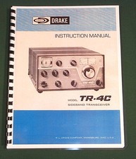 Drake TR-4C Manuale Istruzioni: Schema Pieghevole 11" x 17" e Coperture Protettive!