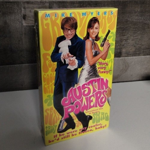 Vintage 90s austin powers vhs - vintage,