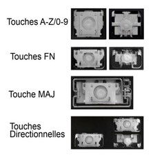 Touche clavier pour dell - clavier,