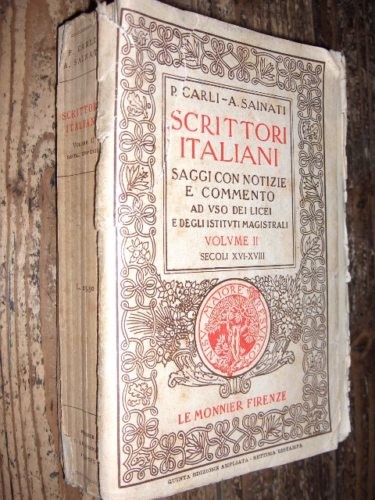 Scrittori italiani vol ii - italiani,