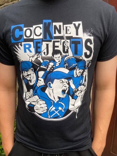Cockney rejects shirt dei - cockney,