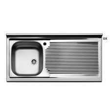 Lavello appoggio acciaio inox - lavello,