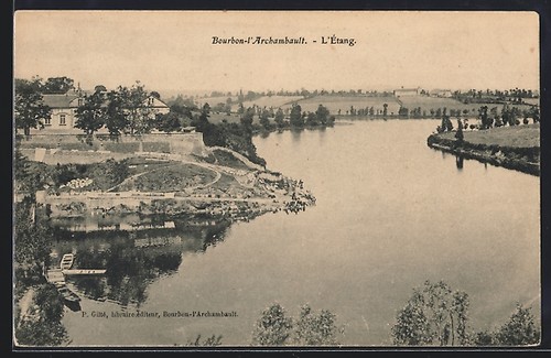 Cpa bourbon archambault - cpa, bourbon-l´archambault
