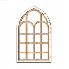 Arched Window Wall Mirror