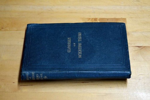 Glossary scientific terms - glossary,