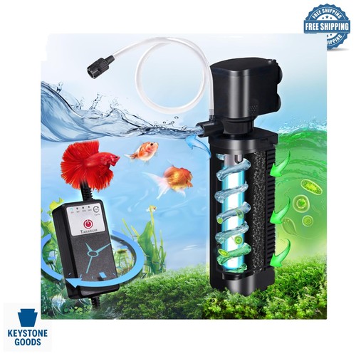 Filtro per acquario con - filtro, u-v