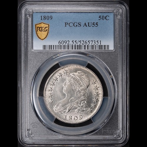 1809 50c capped - capped, bust