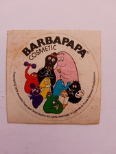 ADESIVO BARBAPAPA COSMETIC STICKER AUTOCOLLANT ADHESIVE VINTAGE 80s ORIGINAL