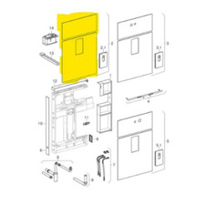 Vetro Monolith Lavabo, terra