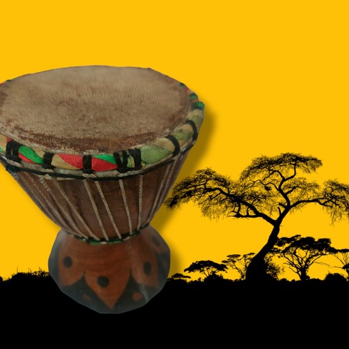 Bongo africano legno - bongo,