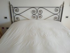 Testate letto Autentico Antico