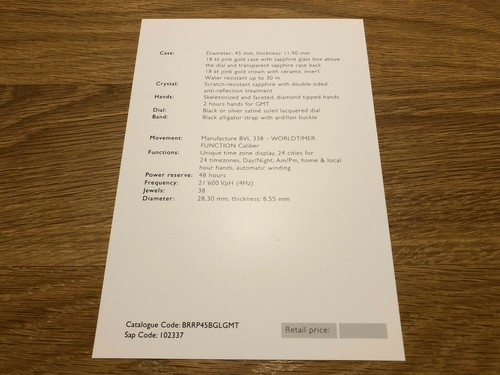 Press kit bulgari - -,