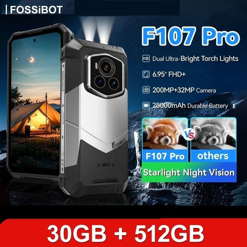 Smartphone 28000 mah - 28000, fossibot