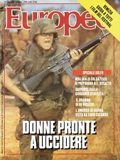 EUROPEO 1990=GUERRA DEL GOLFO=LEONARDO SCIASCIA=HUGO PRATT=LISE MEITNER=MARZULLO