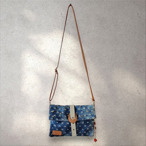 Borsa tracolla jeans - borsa,