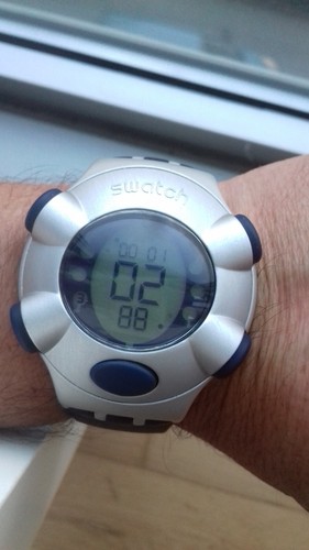 Swatch yqs1000 beat floating - swatch,