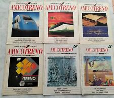 AMICO TRENO 6 NUMERI DAL 1992 AL 1997 (NO FUMETTI PERSONAGGI BONELLI ) 