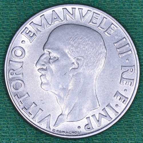 Moneta lira 1940 vittorio - lira,