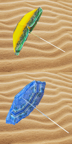 Ombrelloni spiaggia giganti - spiaggia,