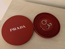 🆕❤️ PRADA red Key Chain