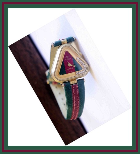 Double rare gucci watch - double,