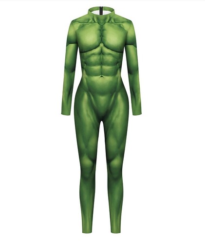 Tuta muscolare hulk - muscolare,