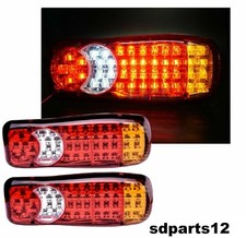 Coppia Fanali Posteriori 12V 46LED Camion per Renault Midlum M 210 Kerax